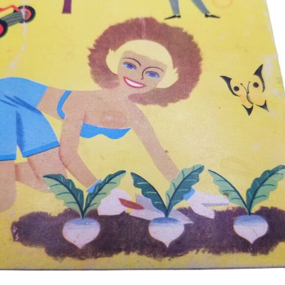 VINTAGE 1962 Ortho Garden Digest Booklet Gardening Tips Yellow Wyatt Wallace - Picture 7 of 12